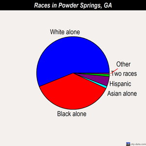 Powder Springs races chart