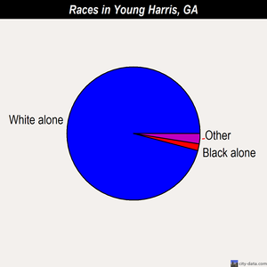 Young Harris races chart