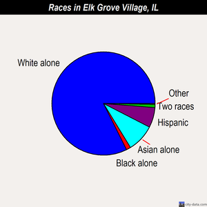 Elk Grove Village races chart