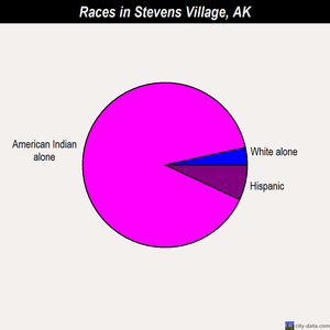 Stevens Village races chart
