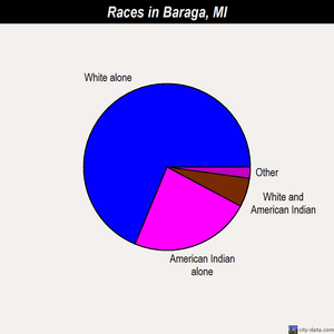 Baraga races chart
