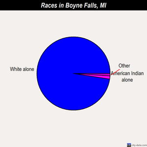 Boyne Falls races chart
