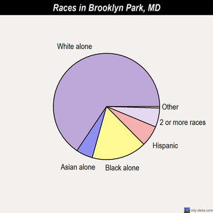 Brooklyn Park races chart