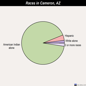 Cameron races chart
