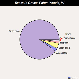 Grosse Pointe Woods races chart