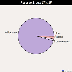Brown City races chart