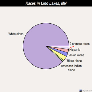 Lino Lakes races chart