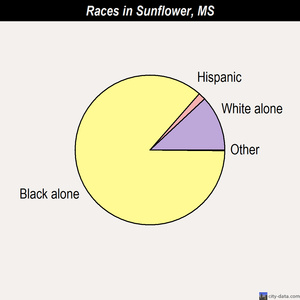 Sunflower races chart