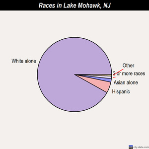 Lake Mohawk races chart