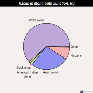 Monmouth Junction races chart