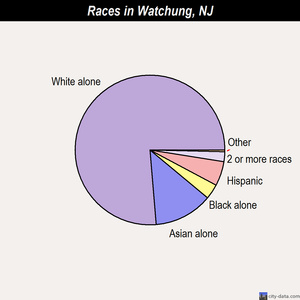 Watchung races chart