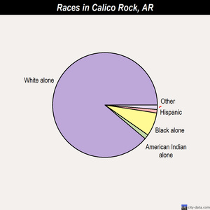 Calico Rock races chart