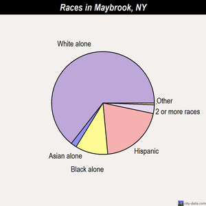 Maybrook races chart
