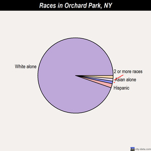 Orchard Park races chart