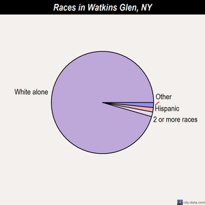 Watkins Glen races chart