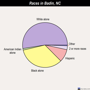 Badin races chart