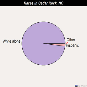 Cedar Rock races chart