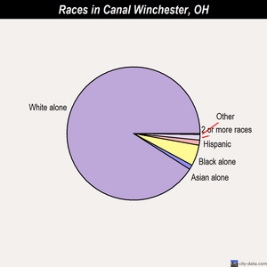 Canal Winchester races chart