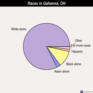 Gahanna races chart