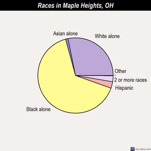 Maple Heights races chart