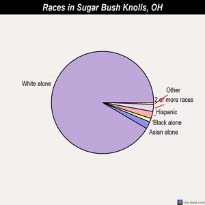Sugar Bush Knolls races chart