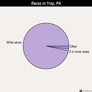 Troy races chart
