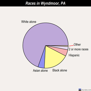 Wyndmoor races chart