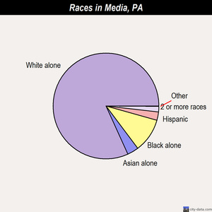 Media races chart