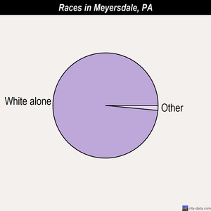 Meyersdale races chart