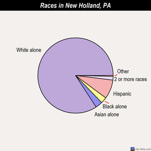 New Holland races chart