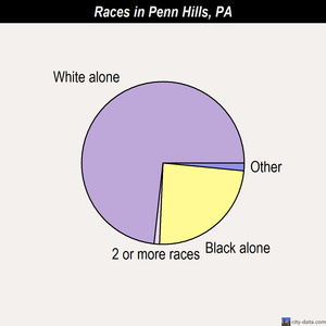 Penn Hills races chart