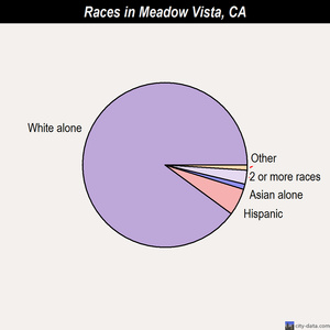 Meadow Vista races chart