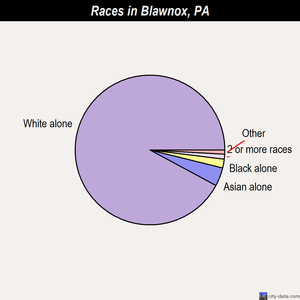 Blawnox races chart