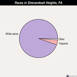 Shenandoah Heights races chart