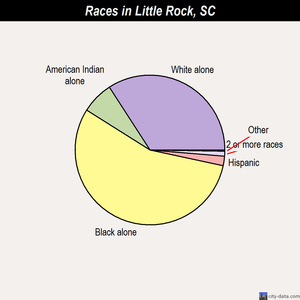 Little Rock races chart