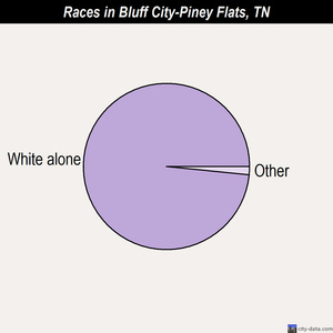 Bluff City-Piney Flats races chart