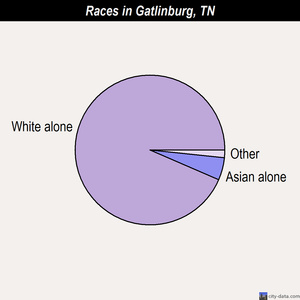 Gatlinburg races chart
