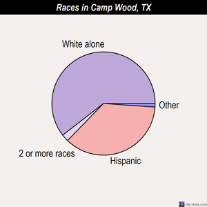 Camp Wood races chart
