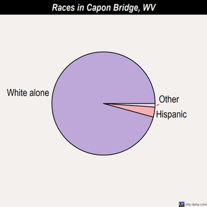 Capon Bridge races chart