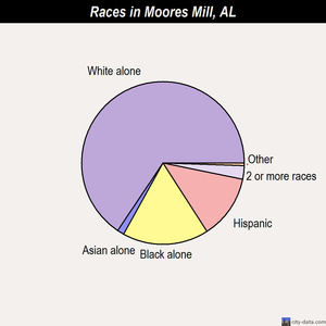 Moores Mill races chart