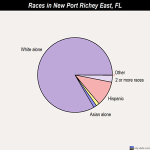 New Port Richey East races chart