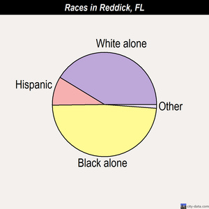 Reddick races chart