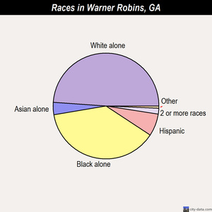 Warner Robins races chart