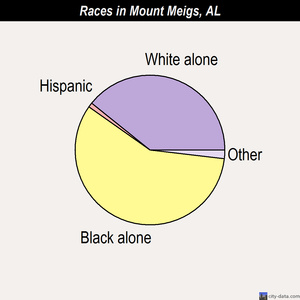 Mount Meigs races chart