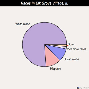 Elk Grove Village races chart