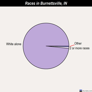 Burnettsville races chart