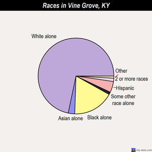 Vine Grove races chart