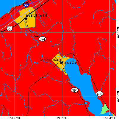 Chautauqua map