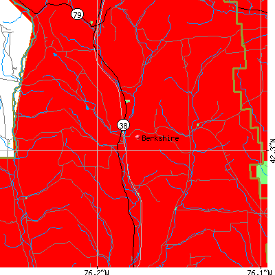 Berkshire map