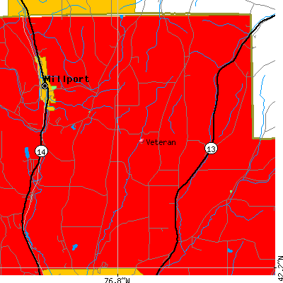 Veteran map